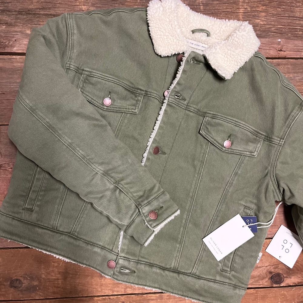 Women’s Oliver Logan Fleece Lined Denim Jacket